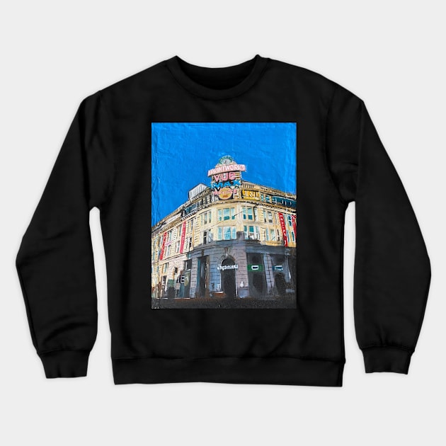 Manchester, Corner Crewneck Sweatshirt by golan22may